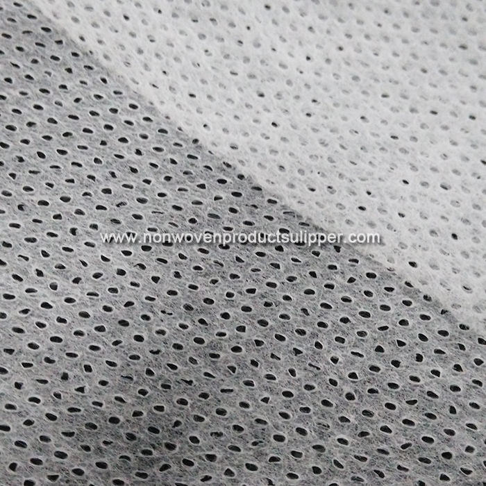 Wholesale GT-M-PPSB-W01P Soft Hydrophilic Perforated Polypropylene Spunbond Nonwoven Fabric For Female Sanitary Napkins
