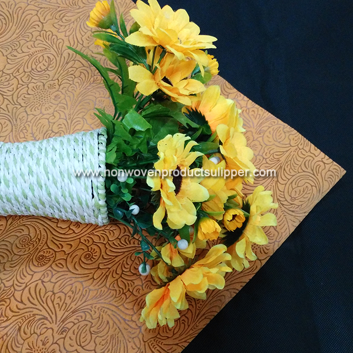New Embossing GTRX-OR01 Polypropylene Spunbonded Non Woven Materials For Floral Wrapping