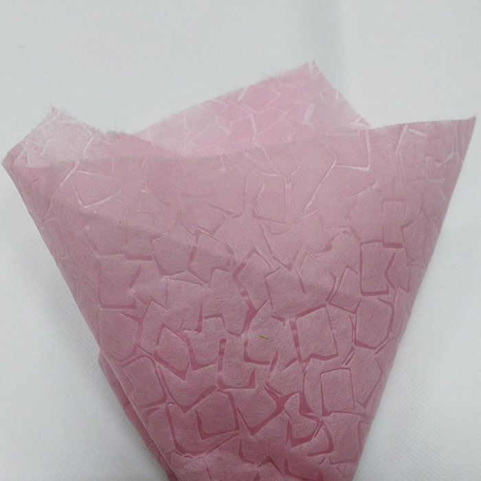 Custom Luxury Non Woven Paper Flower Packaging