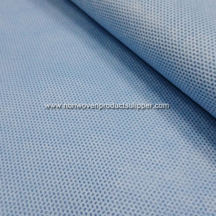Biodegradable Waterproof SMS Polypropylene Spunbonded Nonwoven Fabric For Disposable Bedsheet Medical Rolls