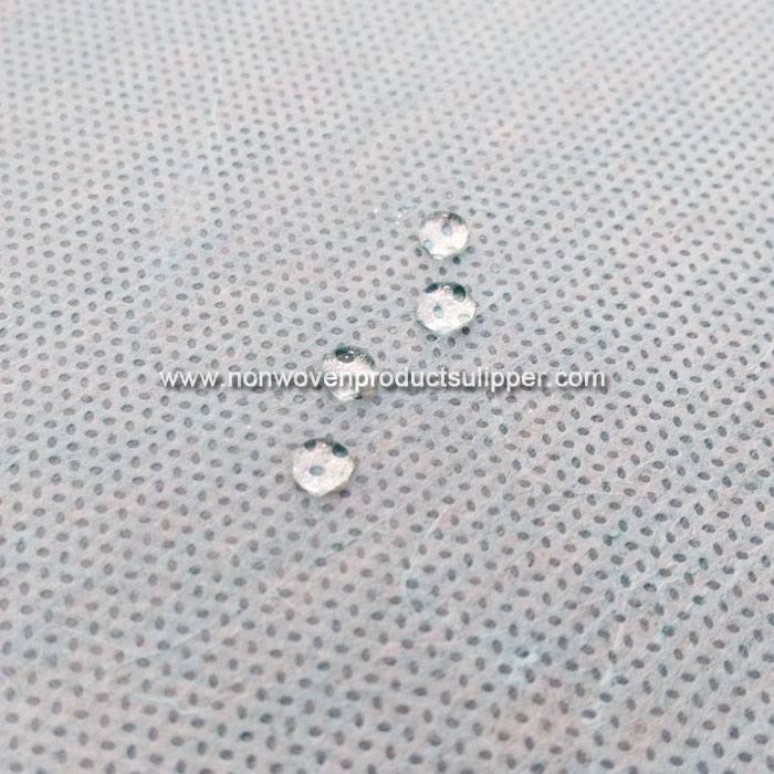 HYGR3-SMSBS 25gsm Waterproof Non Woven Fabric Perforated Disposable Bed Sheets Roll