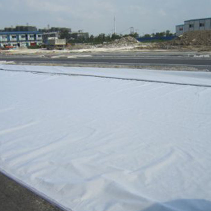 Needle Punched Process Way Non Woven Geotextile For Construction