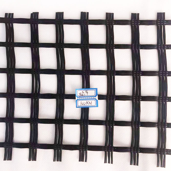 Çin Cazip Fiyat Yeni Tipi Biaxial Plastik Fiberglas Asfalt Geogrid Yolu Fabrika üretici firma