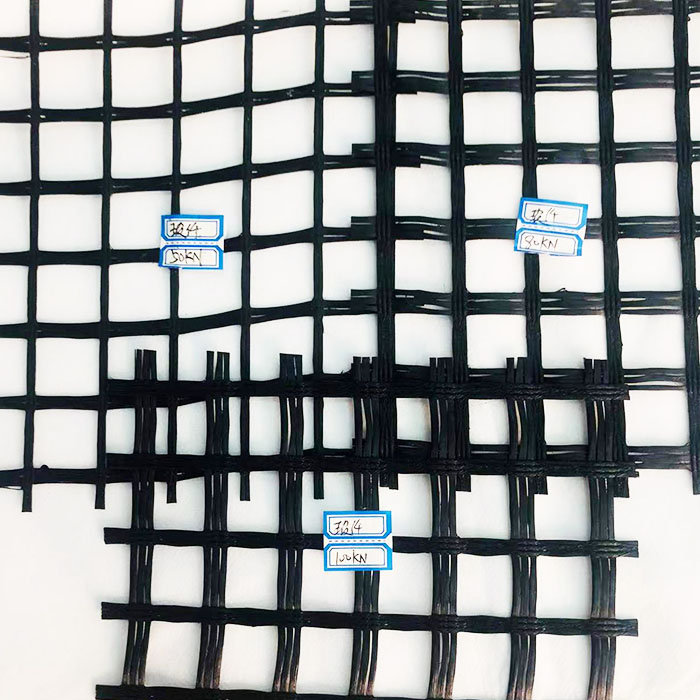 Çin Cazip Fiyat Yeni Tipi Biaxial Plastik Fiberglas Asfalt Geogrid Yolu Fabrika üretici firma