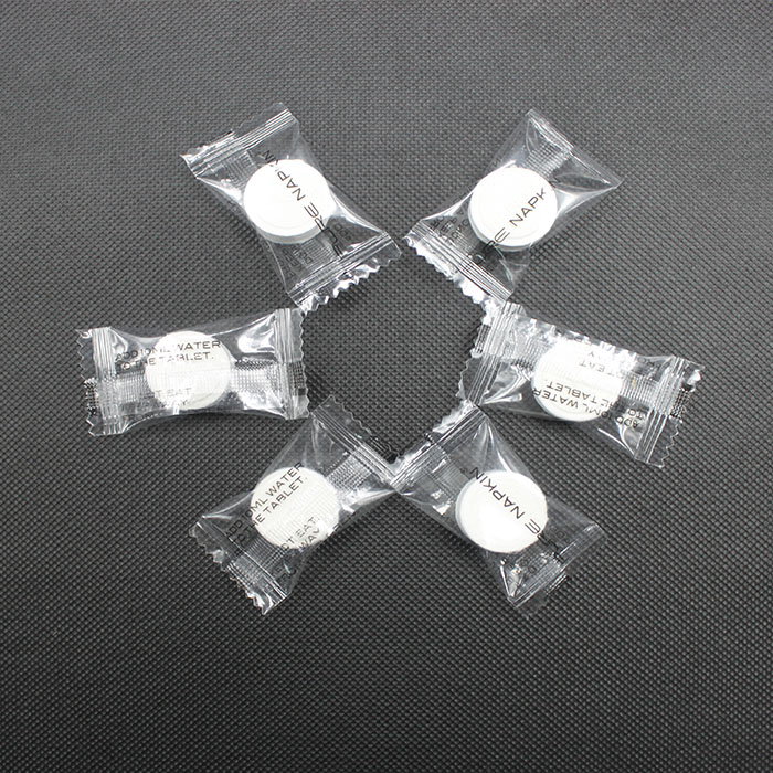 Asciugamani compressi per la casa Travel Sport Asciugamani usa e getta con il produttore del pack sinuole