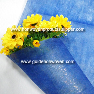 China GTTNgold-gp Sapphire Color With Gold Powder Non Woven Fabric For Packing Material manufacturer GTTNgold-gp Sapphire Color With Gold Powder Non Woven Fabric For Packing Material