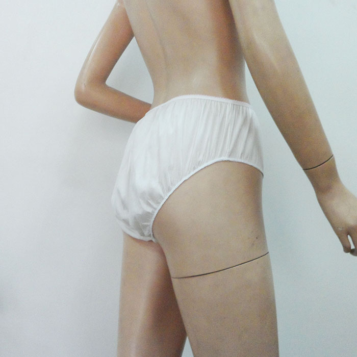 China New Design Pure Color Nonwoven Big Size Pregnant Adults Disposable Panties Factory manufacturer