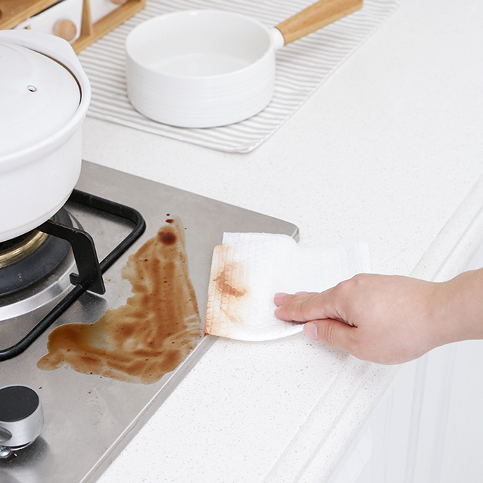 China Premium High-End-superabsorbierender Wischwechsel-Rollen-Non-Stick-Öl-Küchenabsorbierende faul Lumpen Großhandel Hersteller Premium High-End-superabsorbierender Wischwechsel-Rollen-Non-Stick-Öl-Küchenabsorbierende faul Lumpen Großhandel