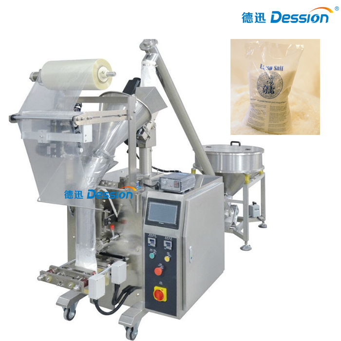 2017 منتجات جديدة ساخنة لـ 250g 350g 500g 800g آلة تعبئة تدفق الملح مع قياس لولبي