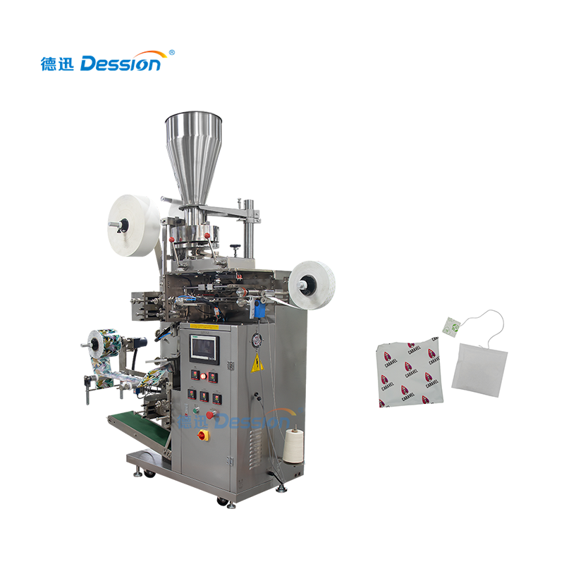 Automatic Inner and Outer Sachet Filter Paper Pouch Small Bag Tea Bag Packing Machine for Small Business