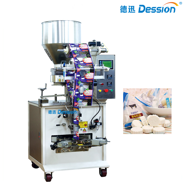 Automatic milk slice triangle bag packing machine