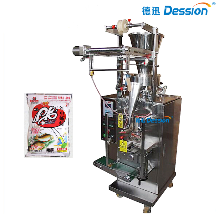 Bait ground punch bag packing machine