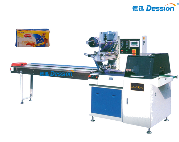 Brot automatische horizontale Verpackungsmaschine China Lieferant