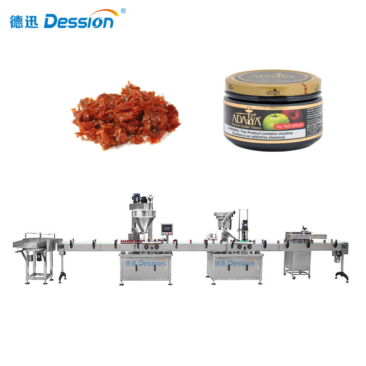 China Factory Price Shisha Tobacco Can Filling Machine Shisha Molasses Package Machine Supplier