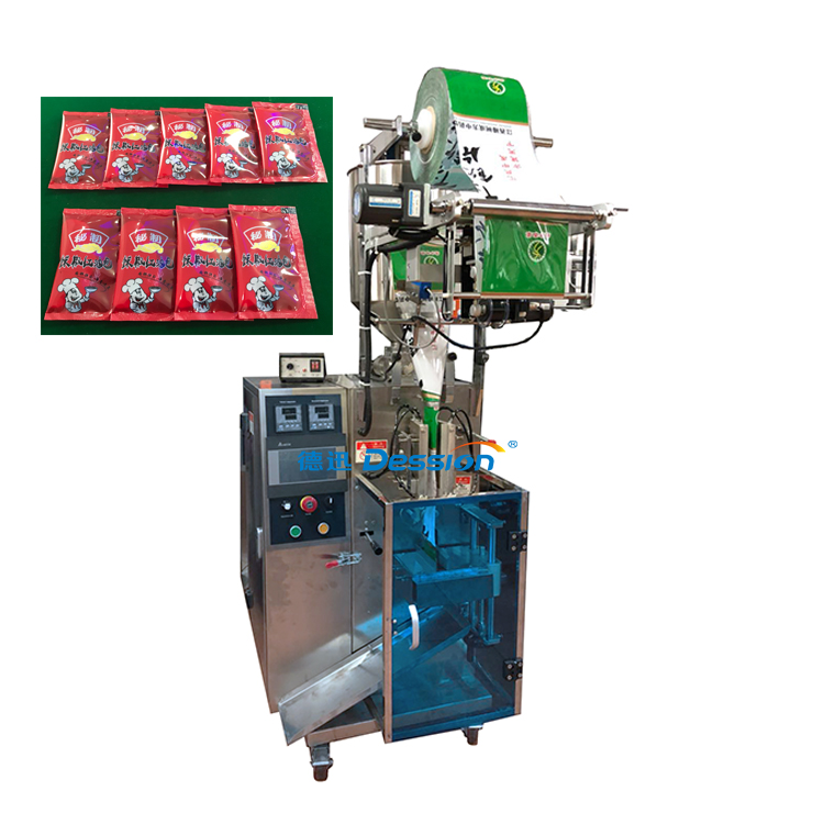High Speed Sachet Hot Pepper Sauce Packing Machine supplier