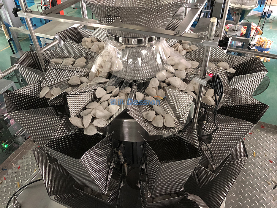 Automatische Pasta-Spaghetti-Verpackungsmaschine mit Stickstofffüllung