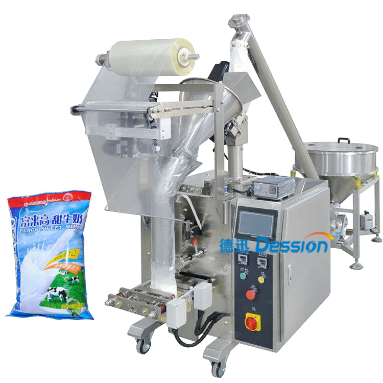 plastic powdered milk pouch packing machine price
