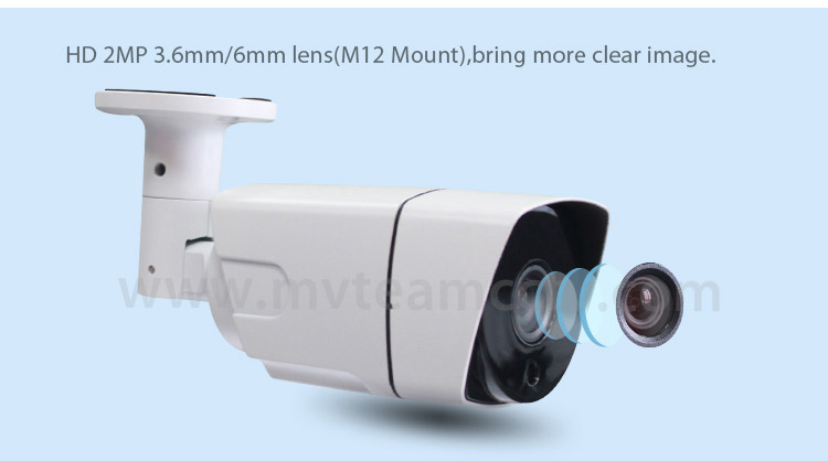 New Arrival! Waterproof Fixed Lens 30m IR AHD CCTV Camera(MVT-AH12)