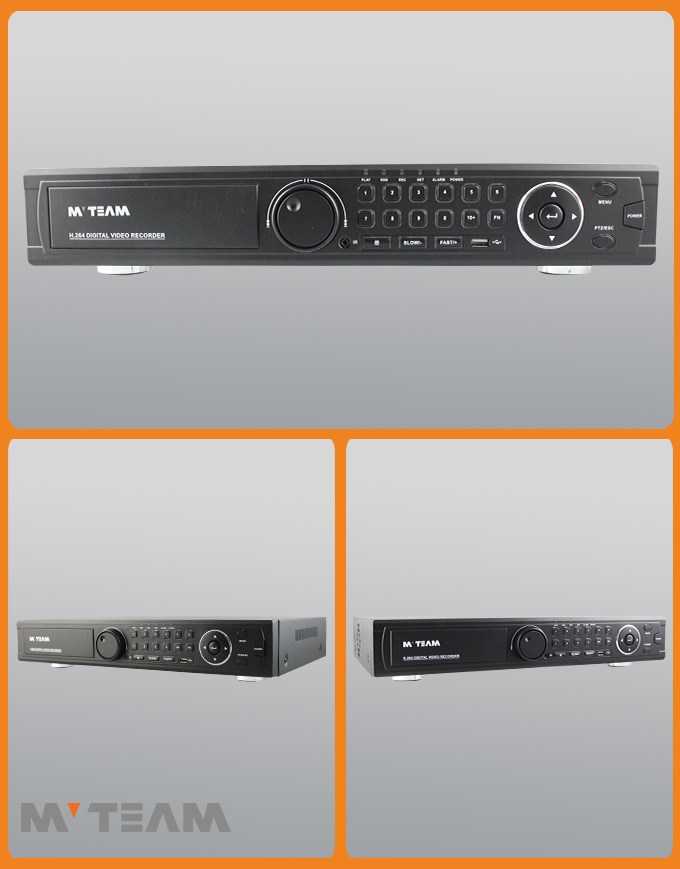 5MP 2592*2048 16CH AHD TVI CCTV DVR Support 4pcs HDD(62B16H400)