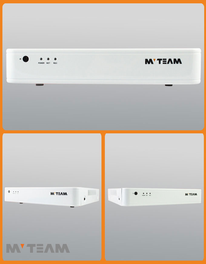 New! 4ch AHD CVI TVI CVBS IP 5-in-1 Hybrid DVR 1080 p (6704H80P)