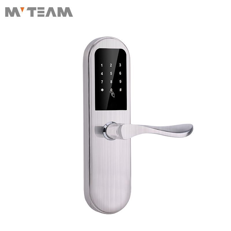 Keypad Electronic Door Lock Support Card Code APP Unlock Remote Generating Password