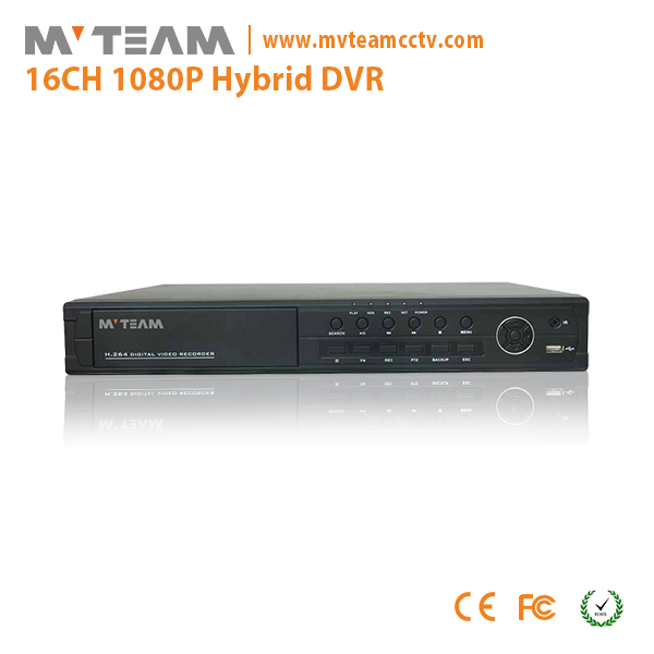 16CH 1080P Analog und Digital Hybrid Netzwerk-Videorecorder für IP-Kameras (6416H80P)