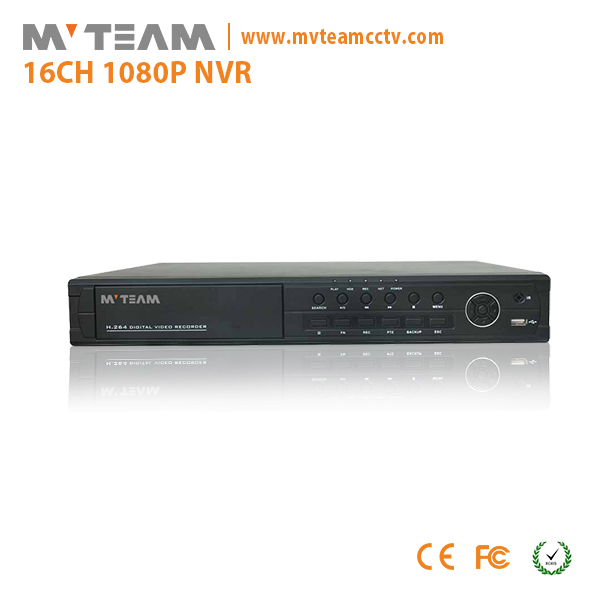16ch HDMI NVR Unterstützung Digital-Zoom MVT N6416