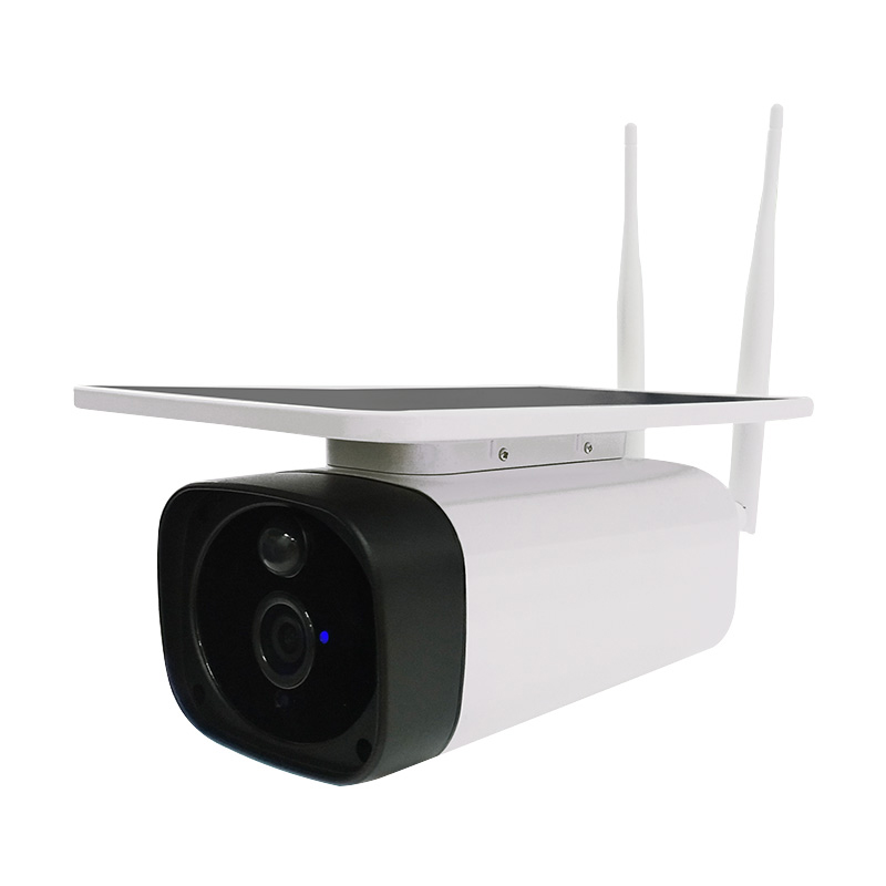 2020 Wireless wasserdichte Outdoor 4G WiFi Solarkamera 1080P PIR Zwei-Wege-Audio-Solarpanel Powered Battery Security Camera