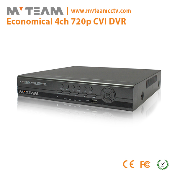 4ch pieno 720P HD P2P CVI DVR MVT CV6204C