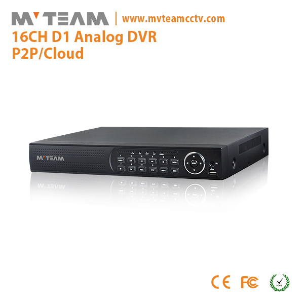China 16ch Analog D1 DVR MVT 6116A