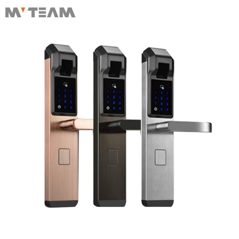 Wirtschaftliches und langlebiges Fingerabdruck-Smart-Türschloss mit C-Zylinder und Edelstahlschloss-Einsteckschloss für Haus, Büro, Wohnung