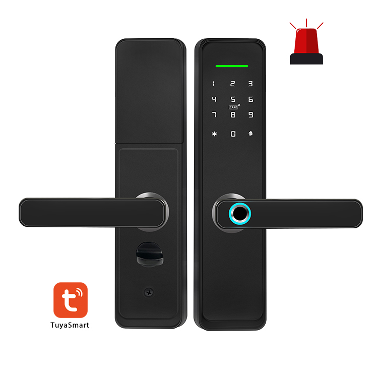 حماية عالية ضد السرقة الذكية قفل الباب بصمة الإبهام البيومترية بصمة إلكترونية ذكية WiFi TTLock Tuya Door Lock