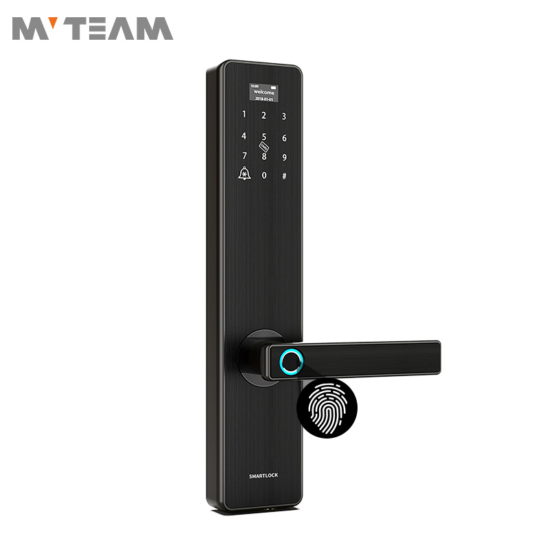 Home Türschloss Preis Sensitive Fingerprint Biometrische Türschlösser für Business Support Türklingel, Alarm, Doppel entriegeln