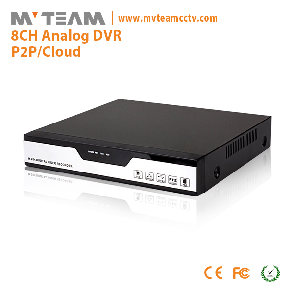 MVTEAM Hot vente 8ch H.264 DVR