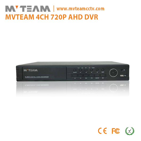 MVTEAM الأعلى بيع HD DVR الهجين AHD 4 AH6404H القناة