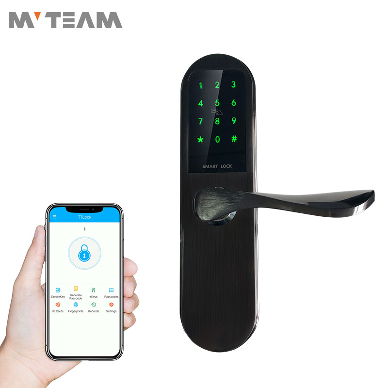 Smart Türschloss-System Keyless Digit NFC WiFi APP Bluetooth Türschloss für Home Apart Hotel