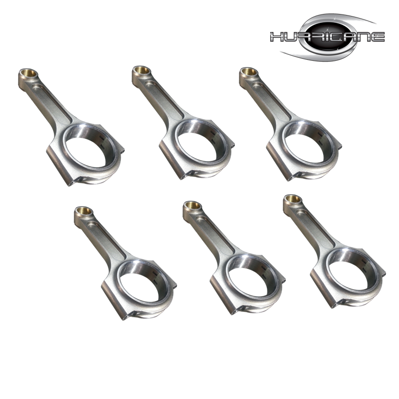 Forged 4340 Steel connecting rod set for Honda J35,158.5mm rod length