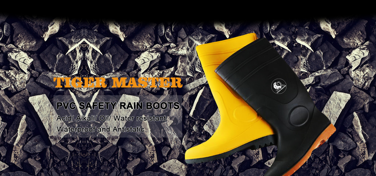 Rain boots banner