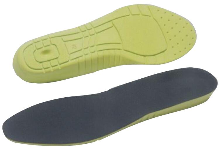 China HSI-029 Anti fatigue non slip shock absorption invisible height increasing high arch PU insoles for men manufacturer