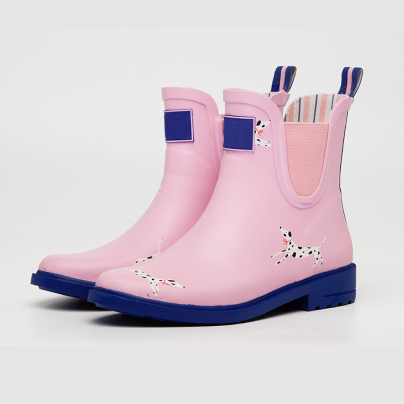 RB-001 cheville haute mode femme bottes de pluie en caoutchouc