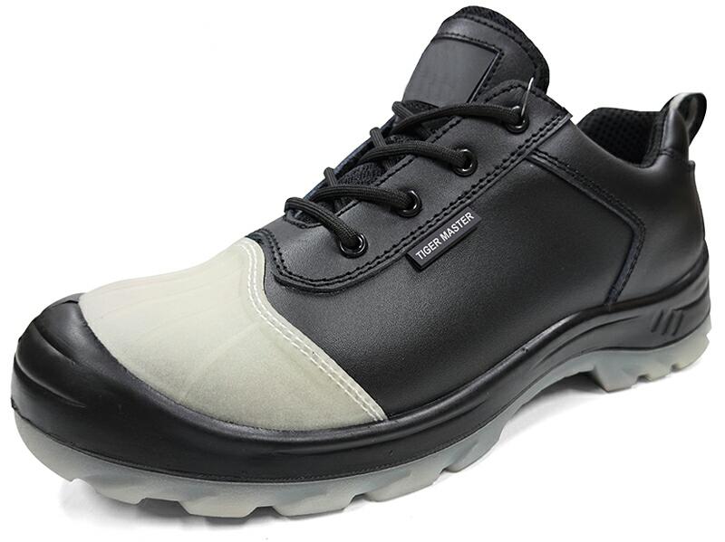 China SJ0250L CE self-luminous steel toe prevent puncture leather work shoes for men manufacturer China SJ0250L CE self-luminous steel toe prevent puncture leather work shoes for men manufacturer