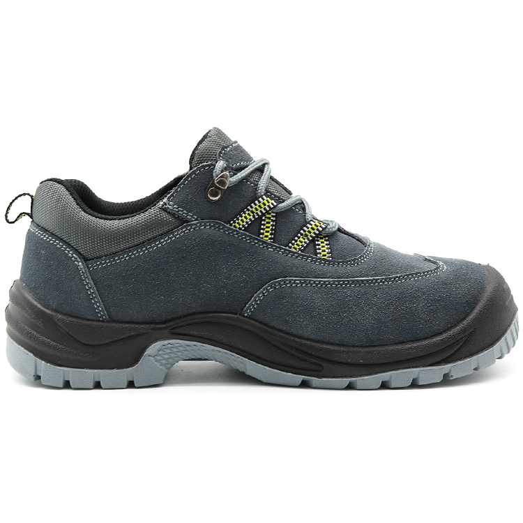 China TM2016 Anti slip suede leather steel toe prevent puncture sport type safety shoes manufacturer