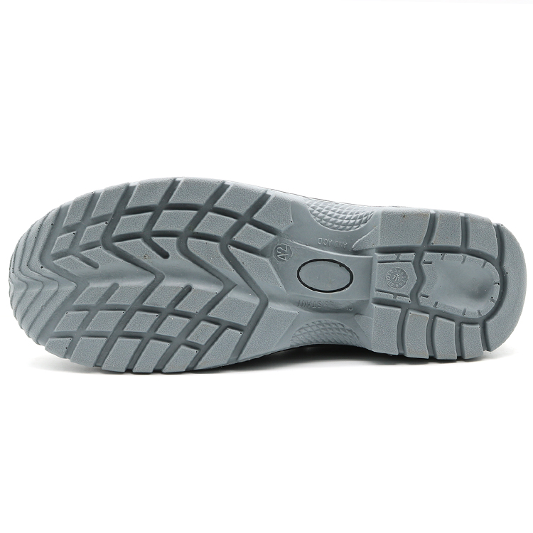 China TM2016 Anti slip suede leather steel toe prevent puncture sport type safety shoes manufacturer