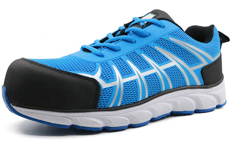 China TMC031 EVA and rubber sole lightweight sport type safety shoes composite toe manufacturer