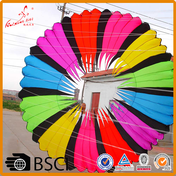 Dia 5 m Grande Ring Kites Bol Spinner de kaixuan kite fábrica