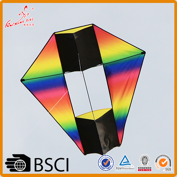 Weifang kaixuan promotionnel 3D arc-en-ciel Kite pour les enfants