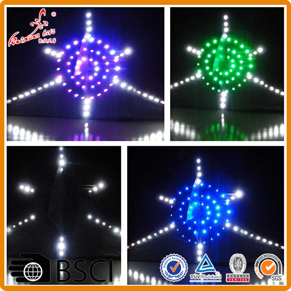 promotionele producten led light night fly kite van kaixuan kite fabrikant