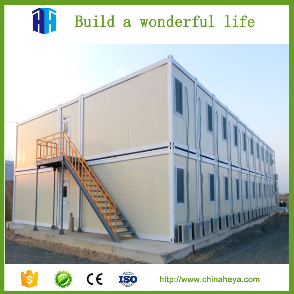 China billig beweglich 2 storey vorgefertigte Containerhaus zum Verkauf