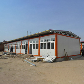 Heya vorgefertigte Stahlstruktur -Stahlbehälter Gebäude Modular School House Construction