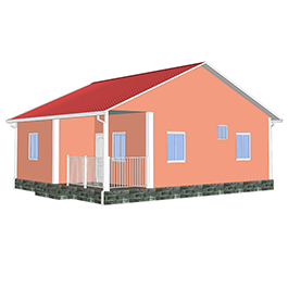 Heya-2S07 2019 Sturdy Fast Installation Long-Term Using Prefabricated Houses